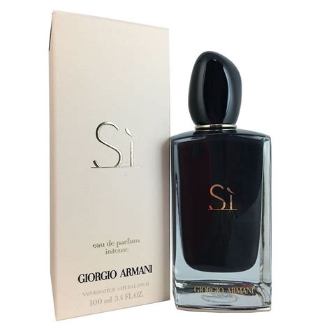 giorgio armani si black bottle|armani si perfume for women.